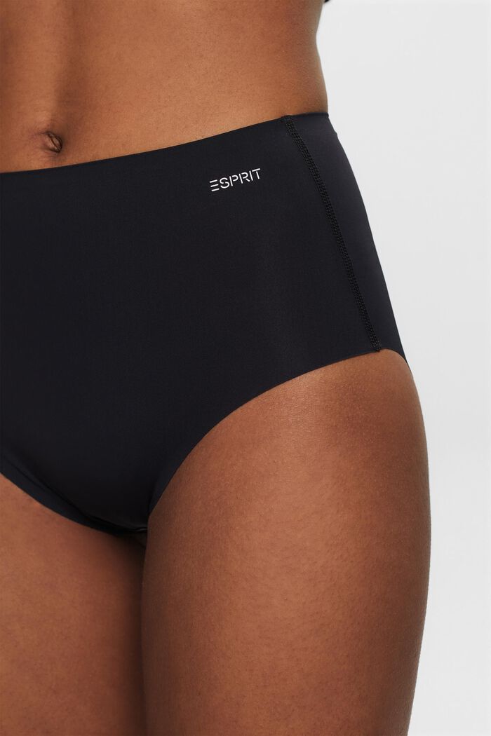 Recycled: soft shaping briefs, BLACK, detail image number 2