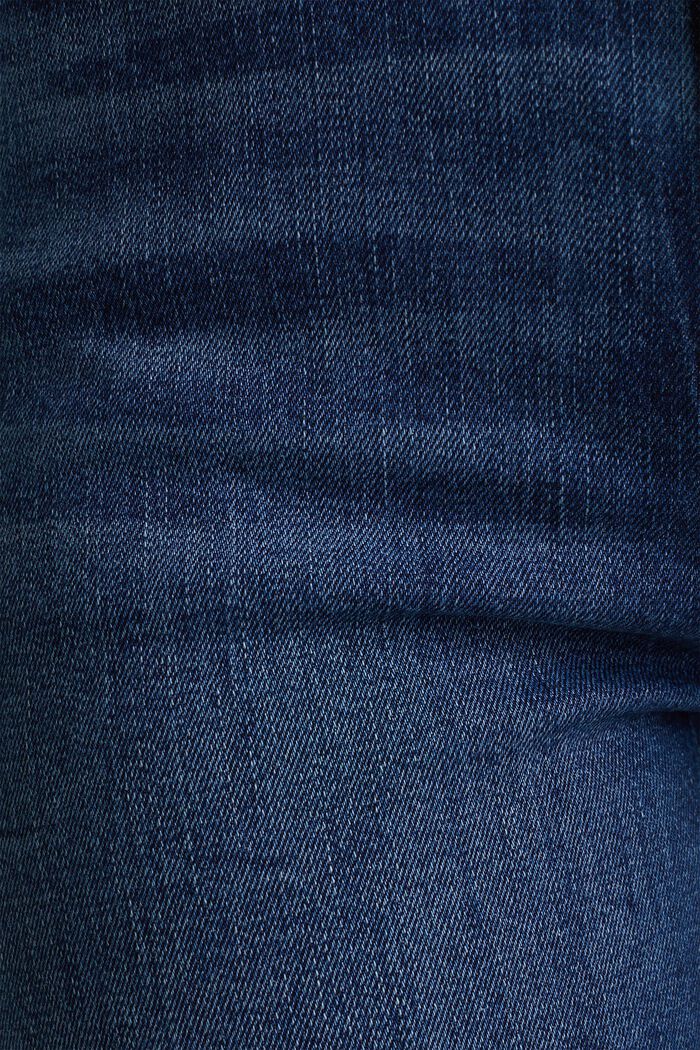 TENCEL™ jeans with organic cotton, BLUE DARK WASHED, detail image number 3