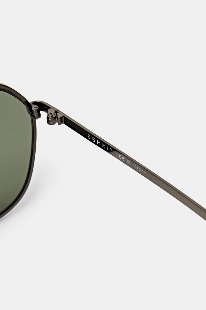 Unisex Metal Frame Sunglasses, GREY, detail image number 3