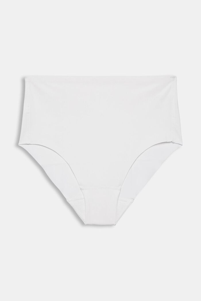 Made of recycled material: shaping-effect high-waisted briefs, OFF WHITE, detail image number 1
