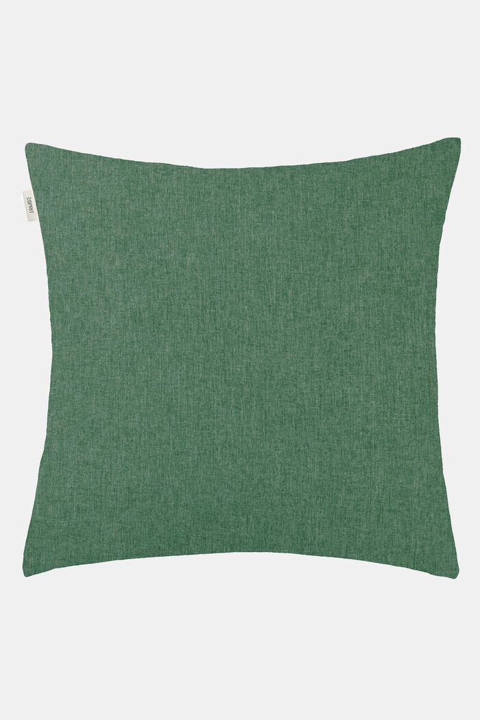 Structured Cushion Cover, DARK GREEN, detail image number 3