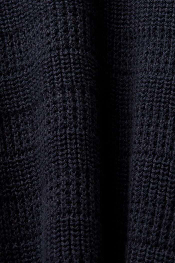 Structured Crewneck Sweater, NAVY, detail image number 5