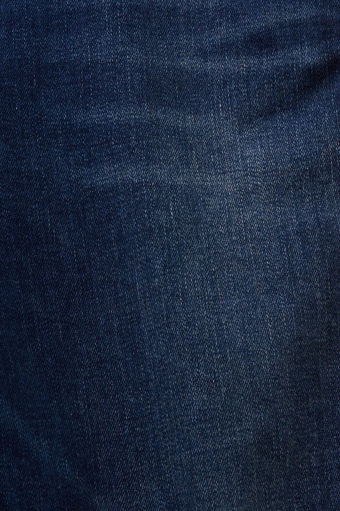 Recycled: high-rise skinny fit stretch jeans, BLUE LIGHT WASHED, detail image number 6