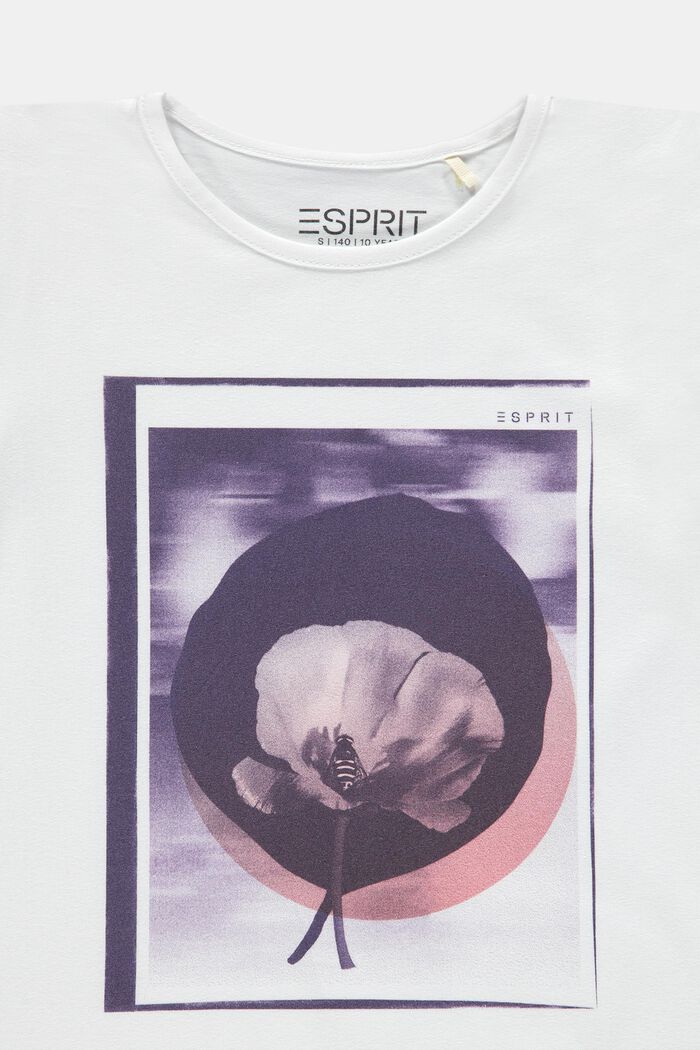Front Print T-Shirt, WHITE, detail image number 2