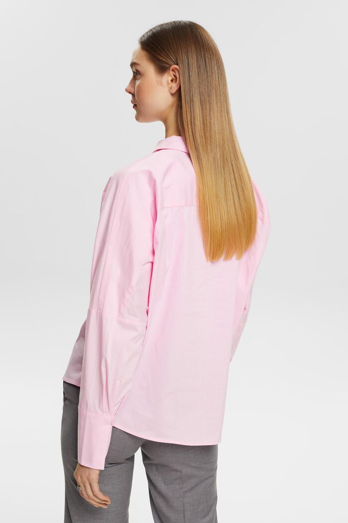 Poplin blouse, LIGHT PINK, detail image number 3