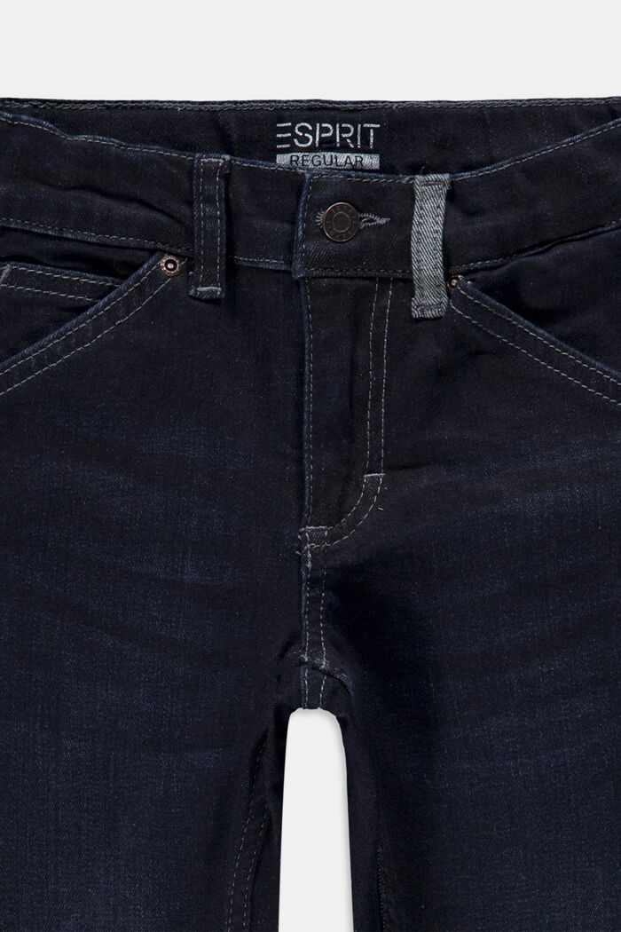 Jeans with adjustable waistband, BLUE RINSE, detail image number 2