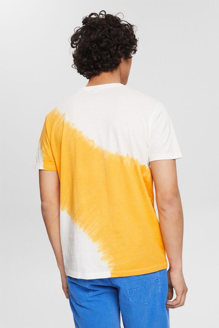 Jersey T-shirt with a batik dye, SUNFLOWER YELLOW, detail image number 3