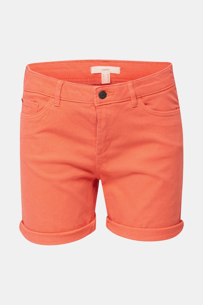REPREVE® stretch shorts, recycled, CORAL, detail image number 0