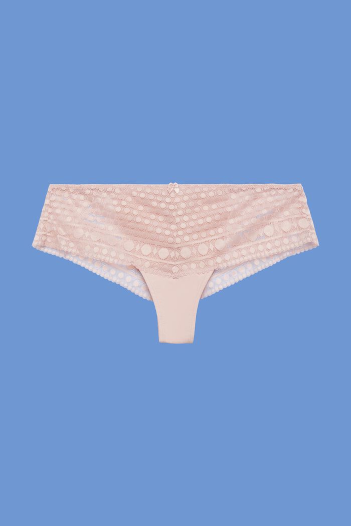 Lace Hipster Briefs, OLD PINK, detail image number 4