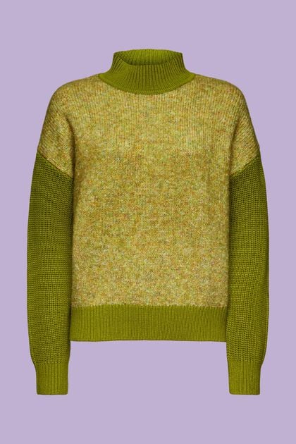 Marled Mockneck Sweater