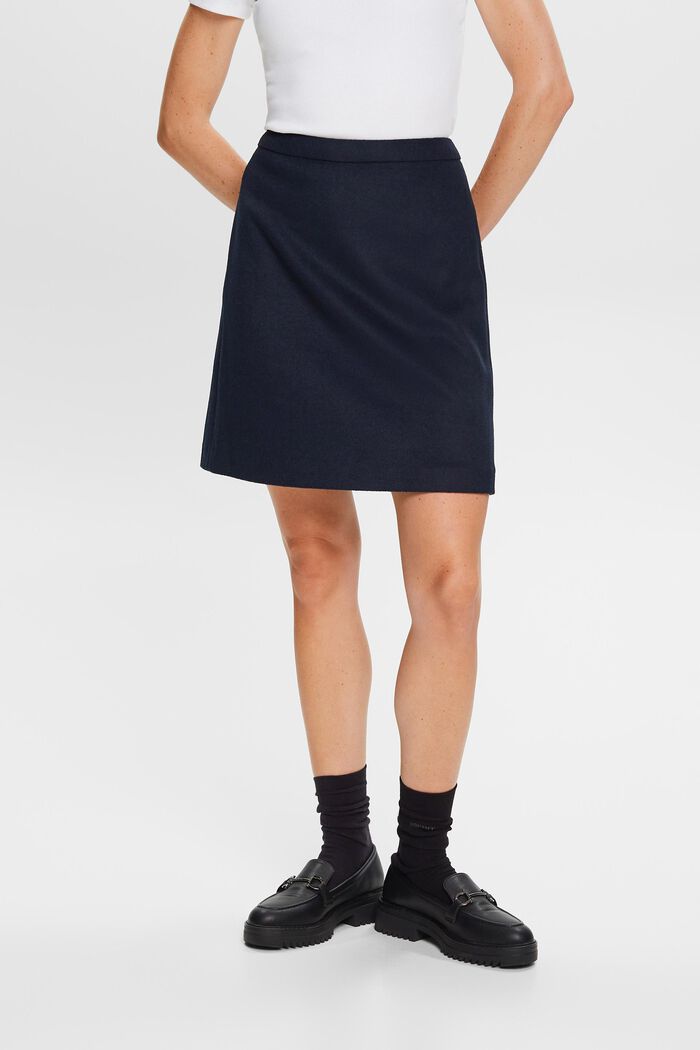 Mini Skirt, NAVY, detail image number 0