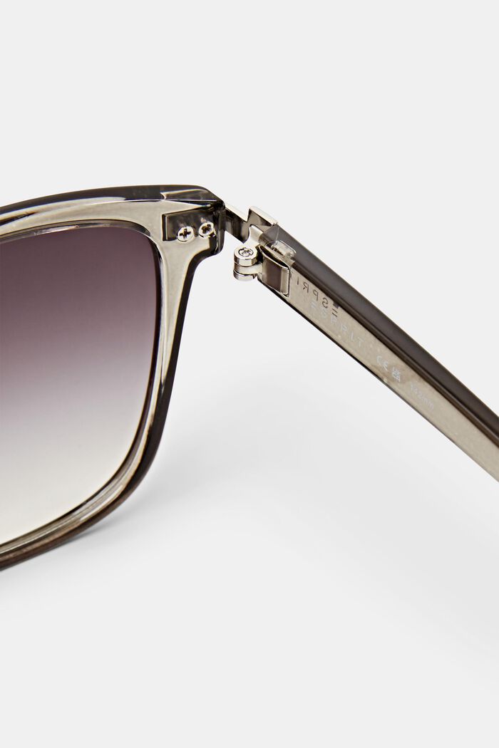 Angular sunglasses, GREY, detail image number 3