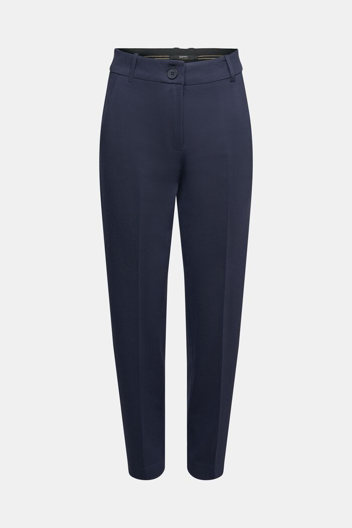 SPORTY PUNTO mix & match tapered trousers, NAVY, detail image number 7