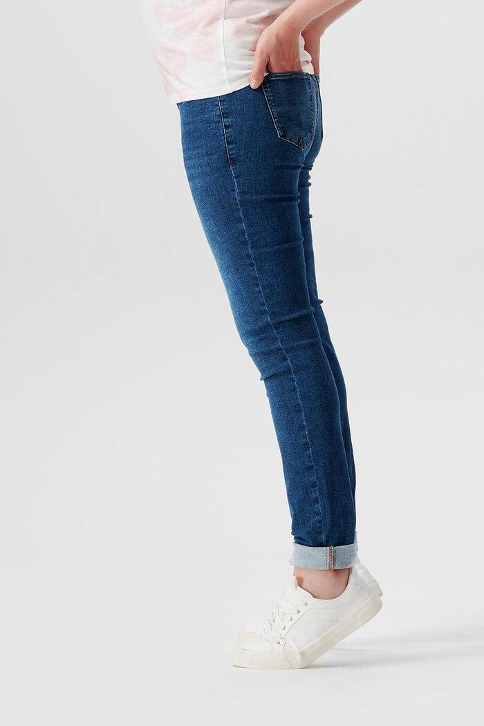 Slim fit jeans with over-the-bump waistband, MEDIUM WASHED, detail image number 3
