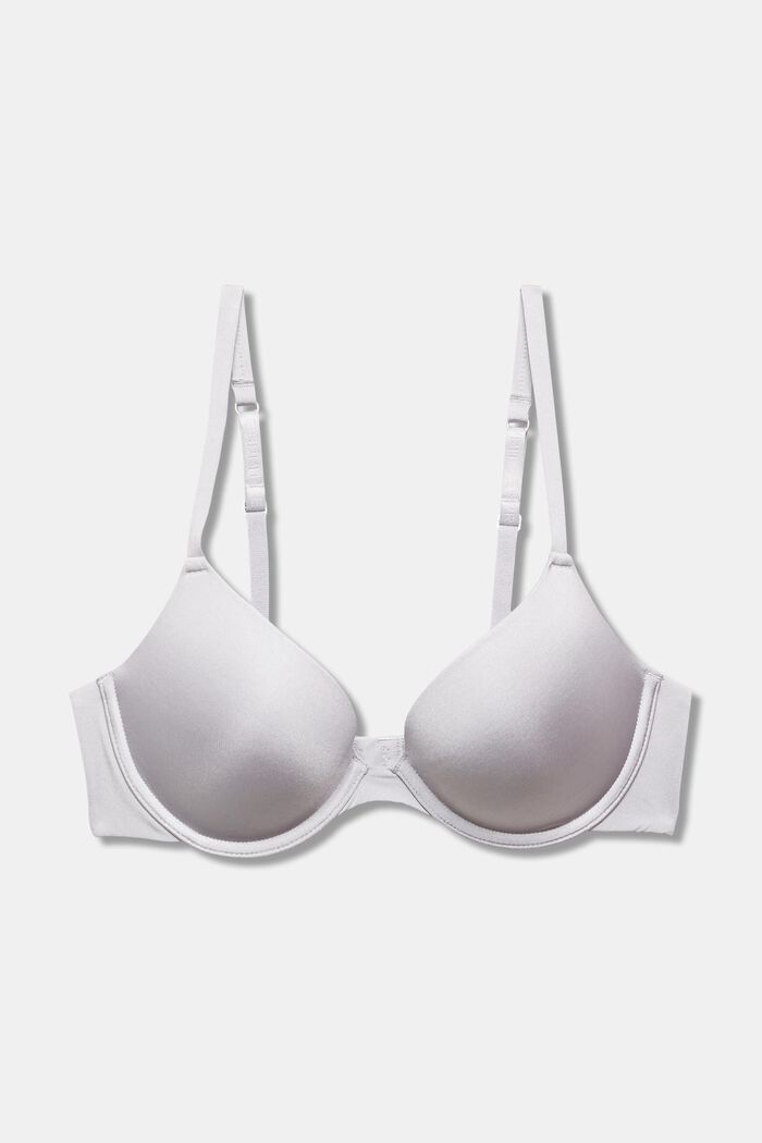 Made of recycled material: push-up microfibre bra