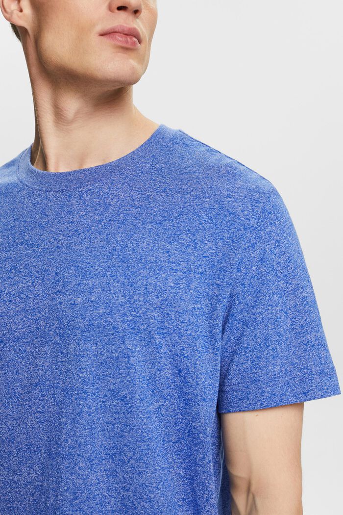 Melange T-Shirt, BRIGHT BLUE, detail image number 3