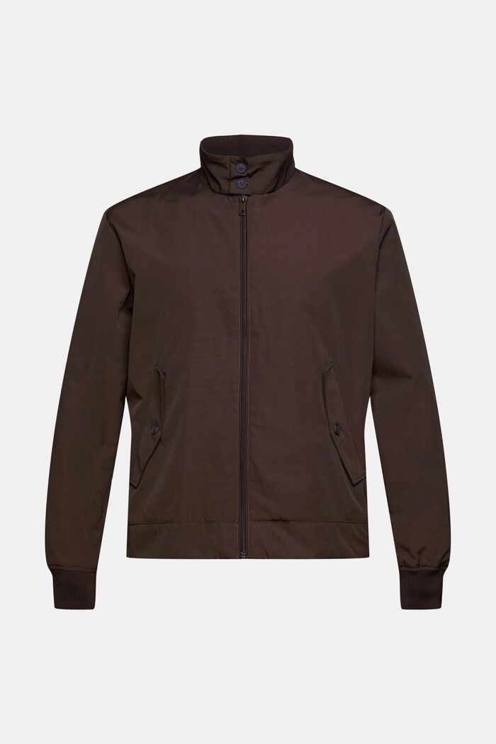 Outdoor jacket, DARK BROWN, overview