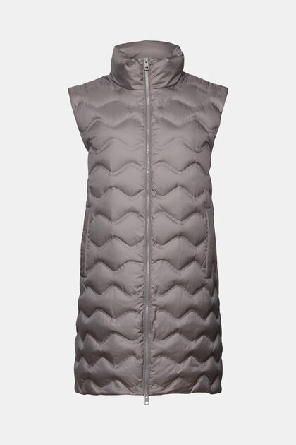 Longline Quilted Body Warmer