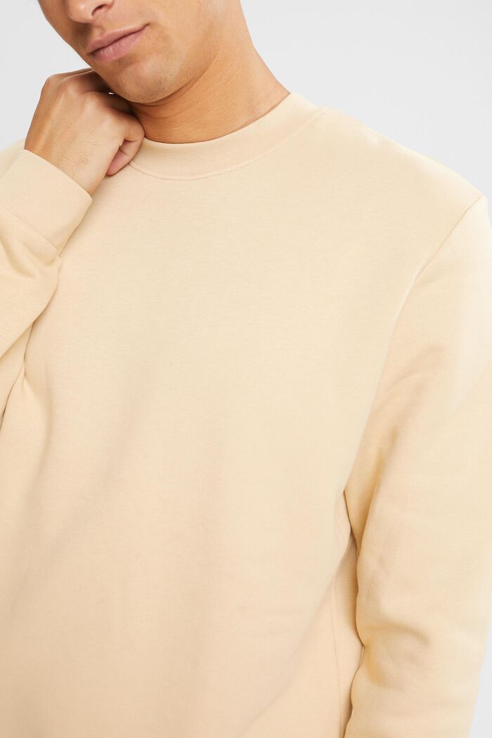 Print sweatshirt in a cotton blend, SAND, detail image number 2
