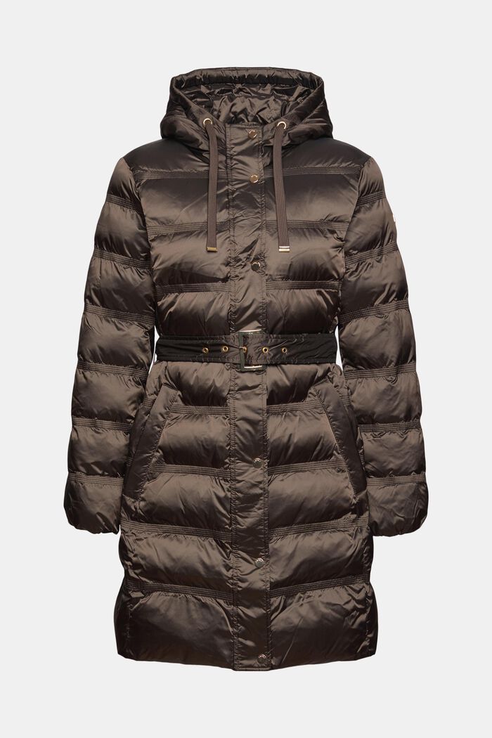 Recycled: quilted coat with 3M™ Thinsulate™, DARK BROWN, detail image number 2