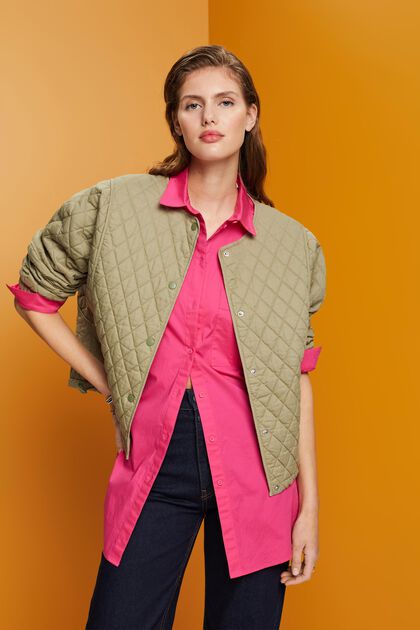 lightweight quilted jacket