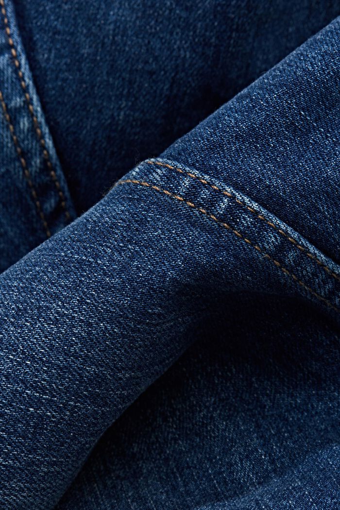 Stretch jeans containing organic cotton, BLUE MEDIUM WASHED, detail image number 1
