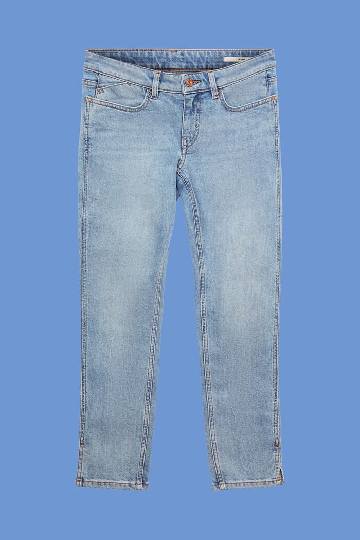 Capri jeans, BLUE BLEACHED, detail image number 7