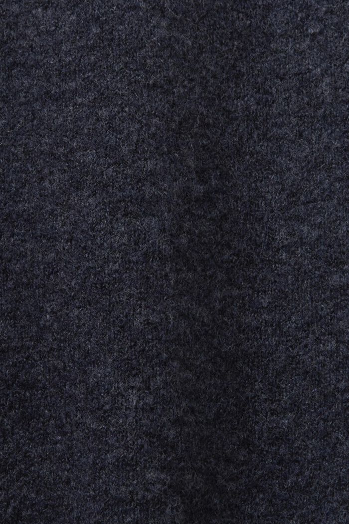 Wool Blend Knit Vest, NAVY BLUE, detail image number 5