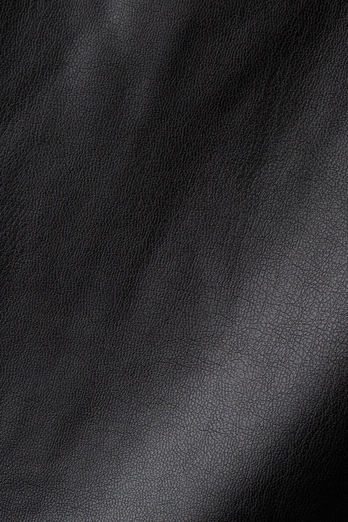 Faux leather trousers, BLACK, detail image number 6
