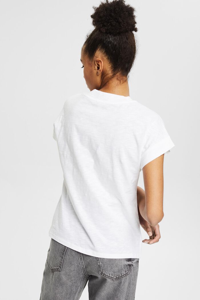 T-shirt made of 100% organic cotton, WHITE, detail image number 3