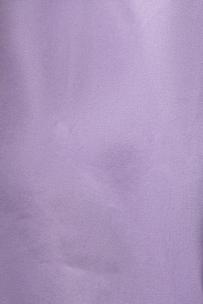 Chinos with tie belt, VIOLET, detail image number 5