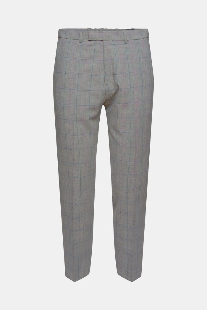Business trousers/Suit trousers, GREY, overview