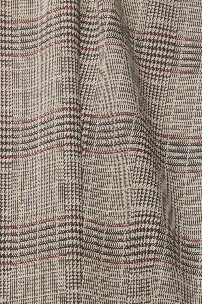 PRINCE OF WALES CHECK mix & match flared trousers, BEIGE, detail image number 1
