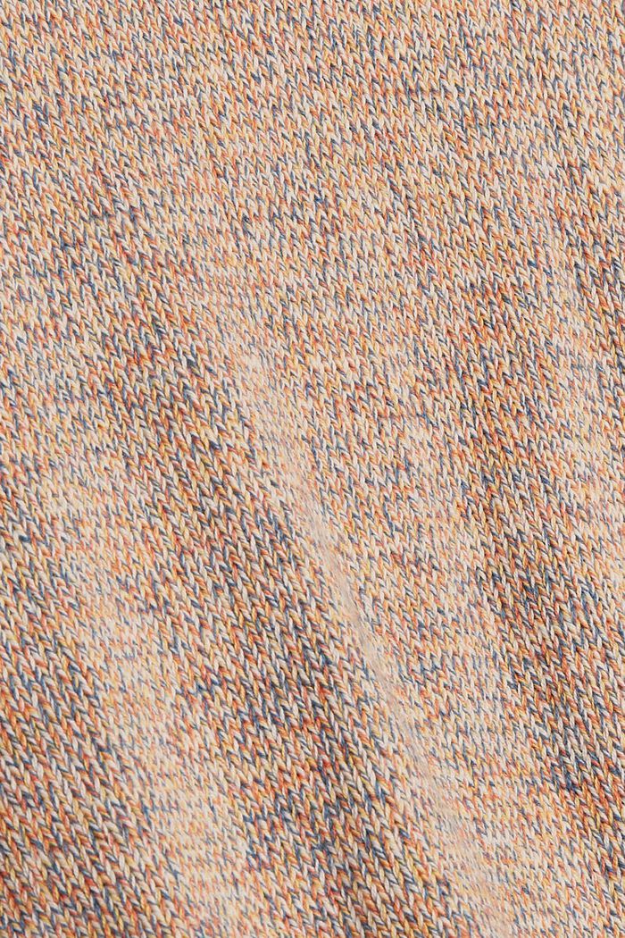 Melange cardigan in 100% cotton, BLUSH, detail image number 4