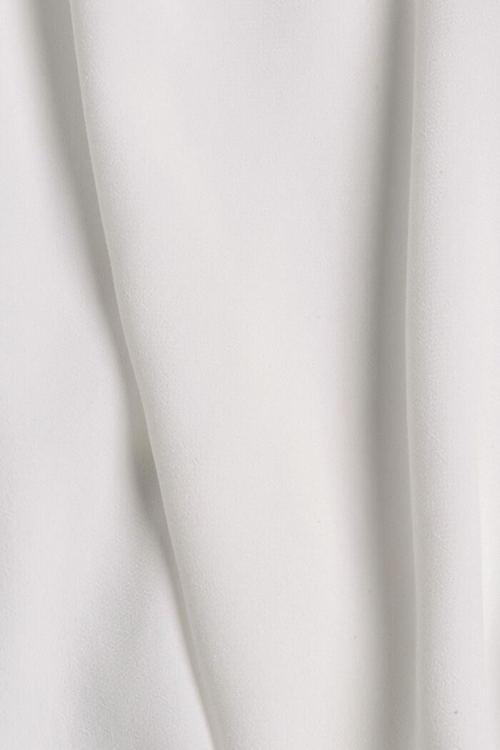 Wide-cuff blouse, LENZING™ ECOVERO™, OFF WHITE, detail image number 4