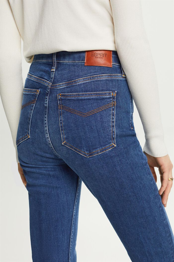 Premium high-rise bootcut jeans, BLUE MEDIUM WASHED, detail image number 2