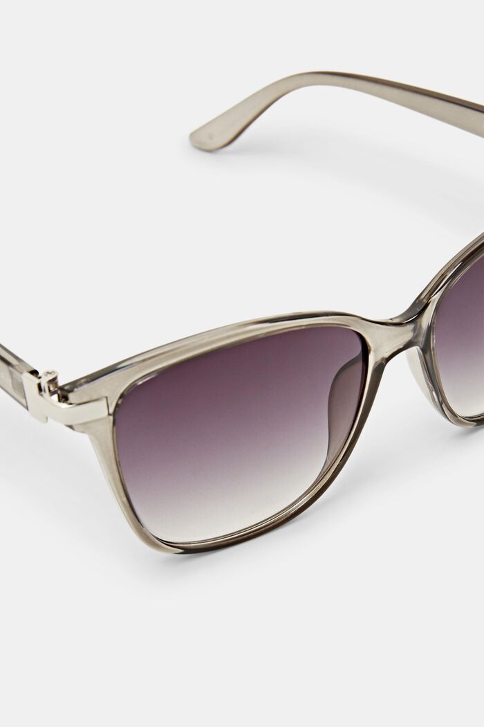 Angular sunglasses, GREY, detail image number 1