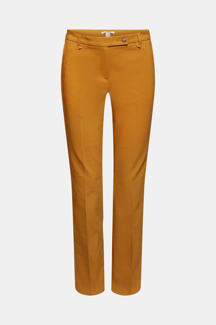 Elegant chinos in blended cotton