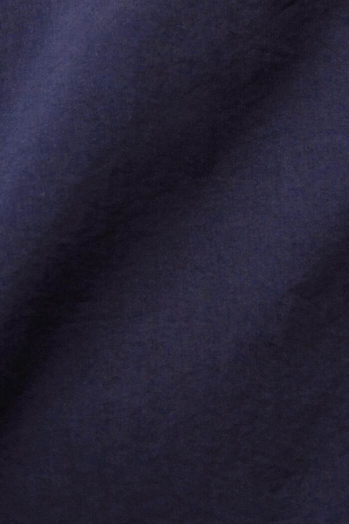 Short sleeve shirt, cotton blend, NAVY, detail image number 4