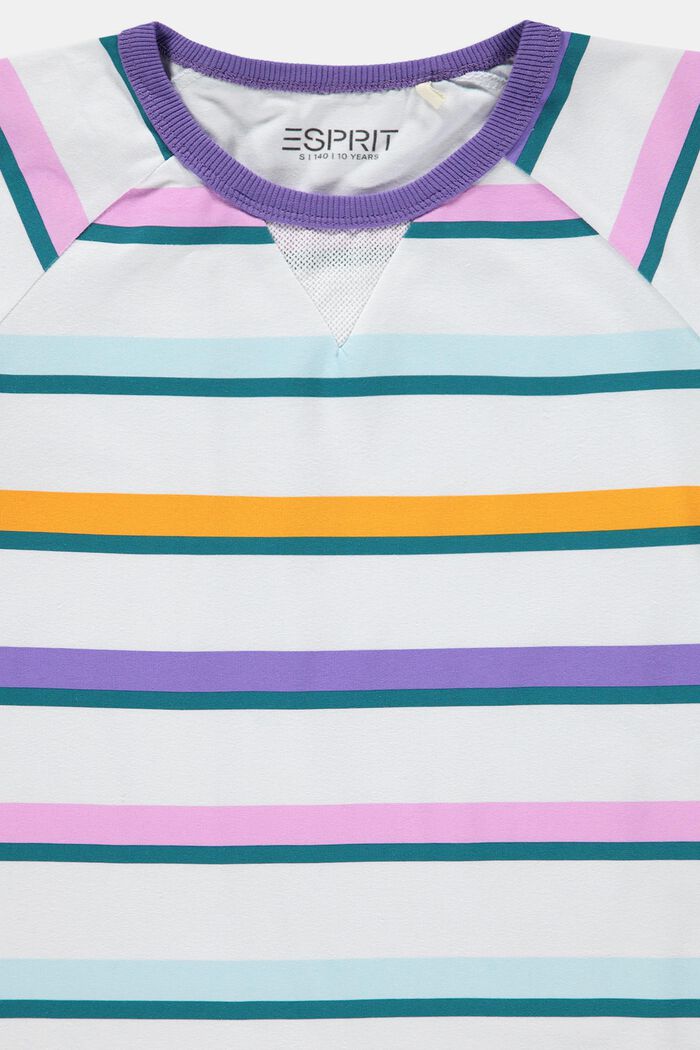 Striped T-Shirt, WHITE, detail image number 2