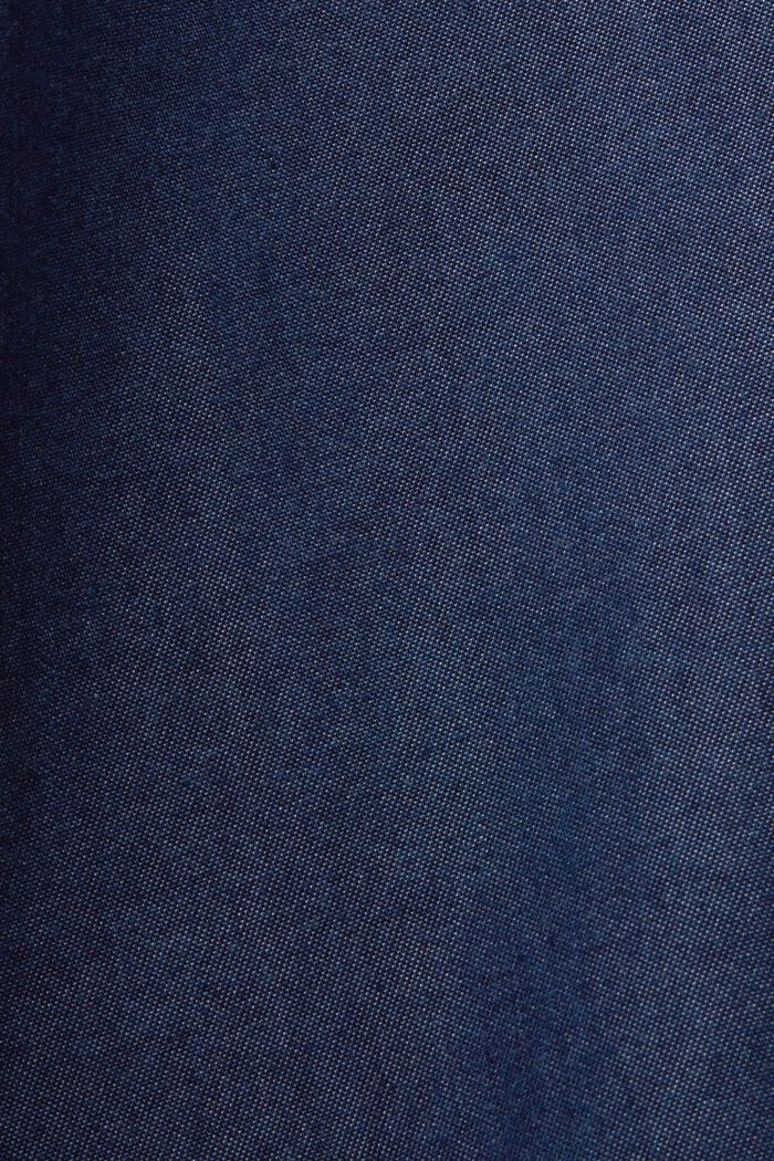 Midi skirt in a denim look, TENCEL™, BLUE LIGHT WASHED, detail image number 5
