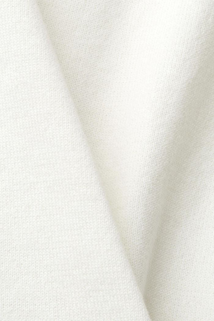 Sweater with batwing sleeves, OFF WHITE, detail image number 5