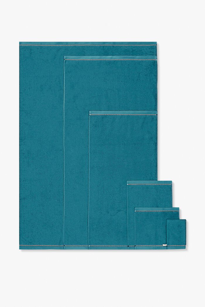 With TENCEL™: terry cloth towel collection, TEAL, detail image number 3