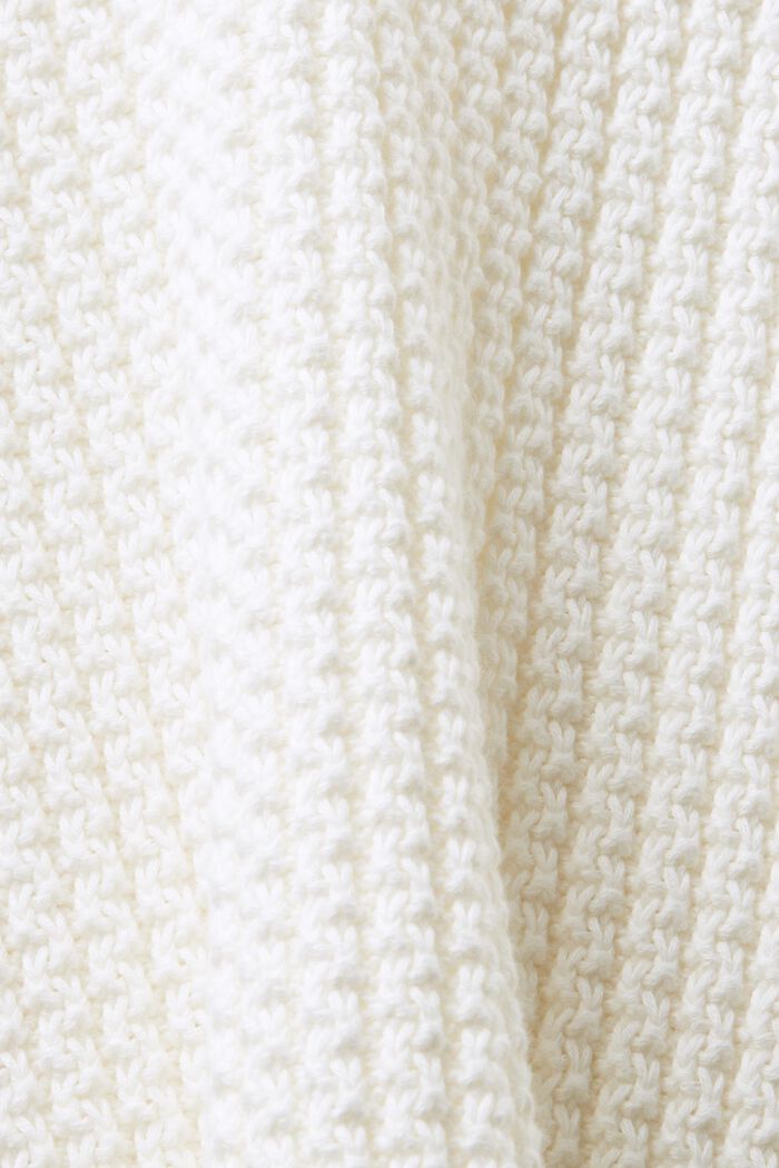 Structured Knit Crewneck Sweater, ICE, detail image number 5