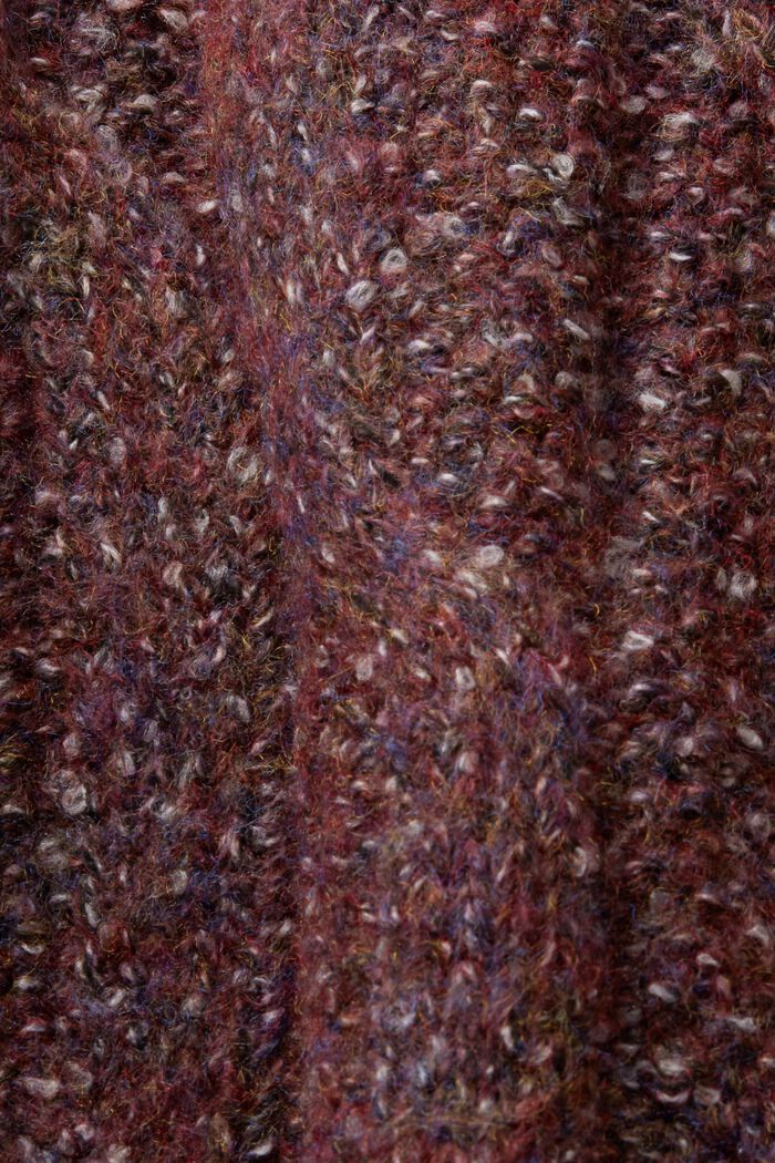 Cable-Knit Rollneck Sweater, TERRACOTTA, detail image number 5