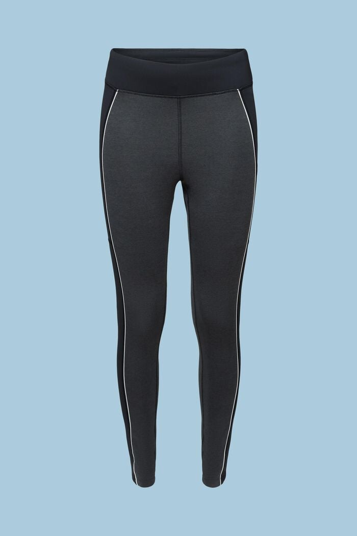 Insulated Active Leggings, E-DRY, BLACK, detail image number 5