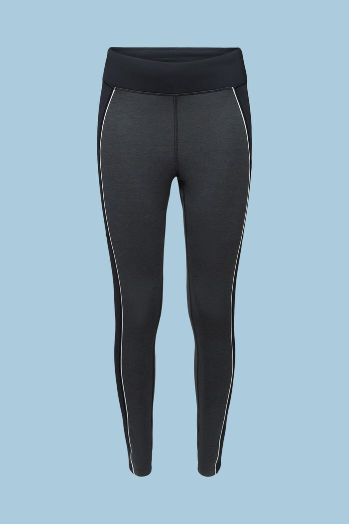 Insulated Active Leggings, E-DRY, BLACK, detail image number 5