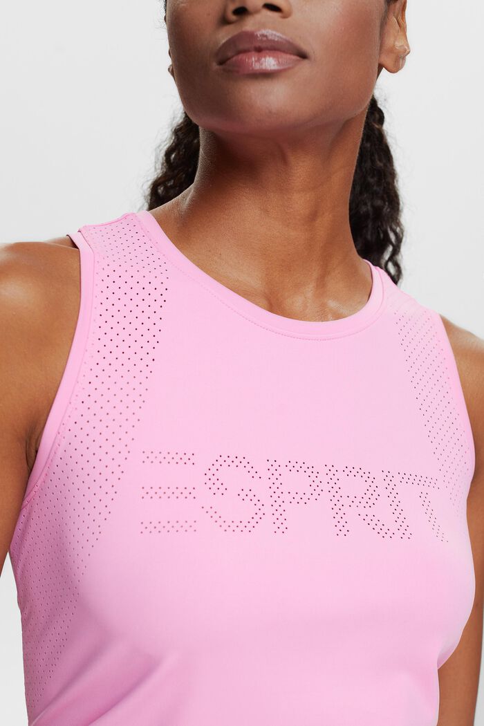 Active Sleeveless Top, PINK, detail image number 3