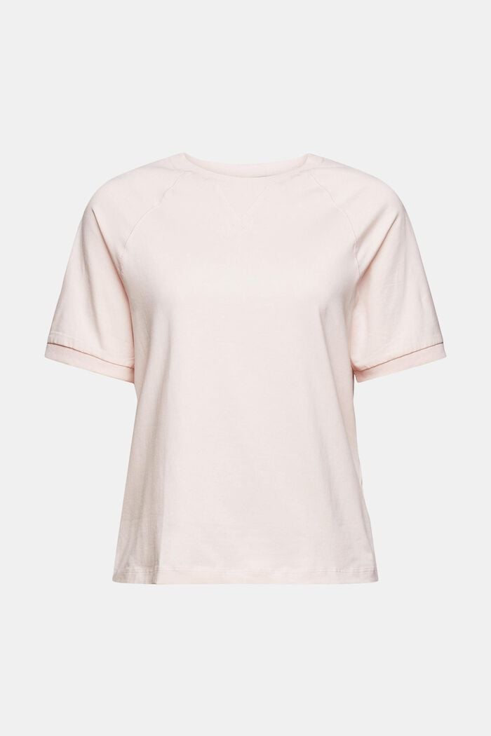 Stretch cotton T-shirt, LIGHT PINK, detail image number 5
