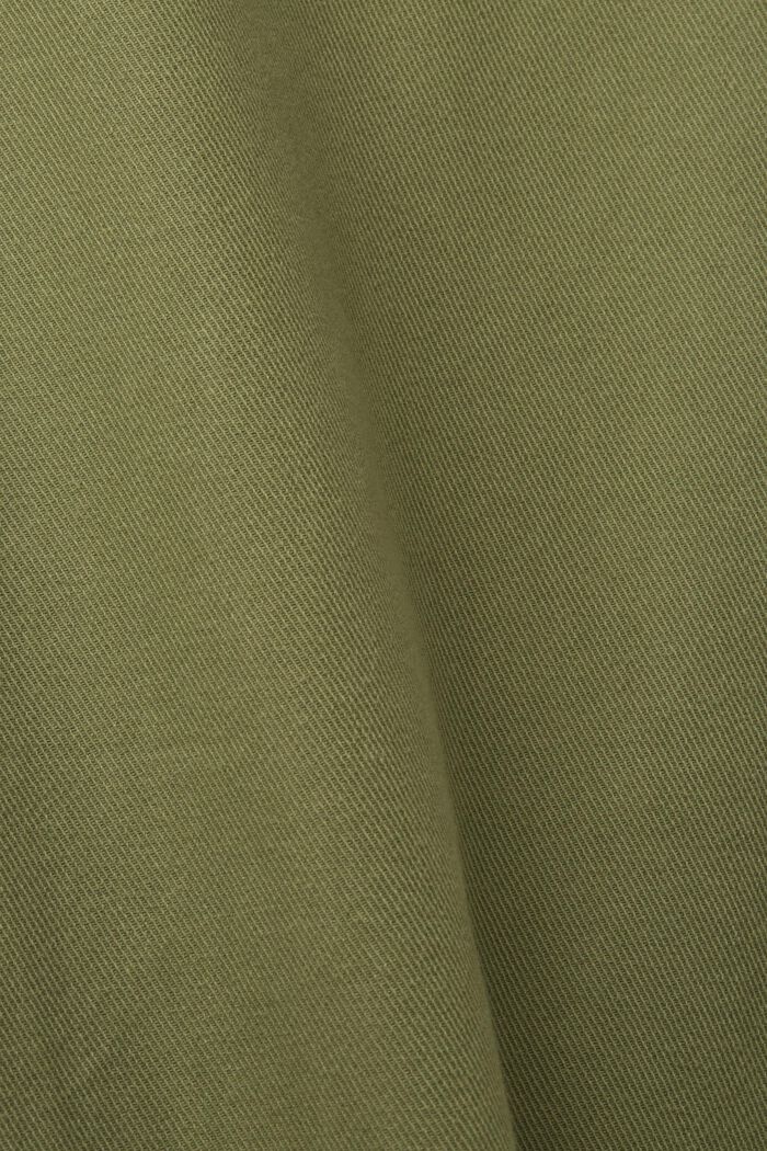Cotton cargo-style trousers, OLIVE, detail image number 5